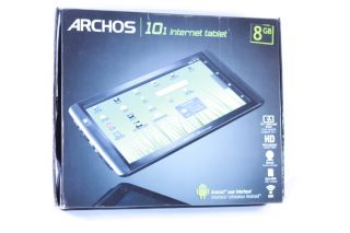 and is 100 % functional archos 101 8000 internet tablet