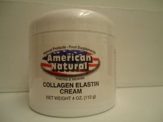 Collagen Elastin Cream 4 oz Colageno Elastin Skin Care