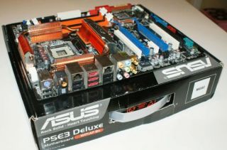 ASUS P5E3 Deluxe WiFi AP Intel X38 chipset LGA775 ATX Motherboard 