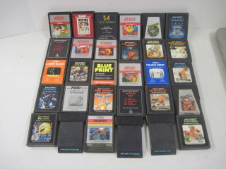 lot of 30 atari 2600 video game cartridges 3