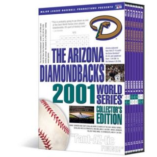 THE ARIZONA DIAMONDBACKS 2001 WORLD SERIES ~New 7 DVD~
