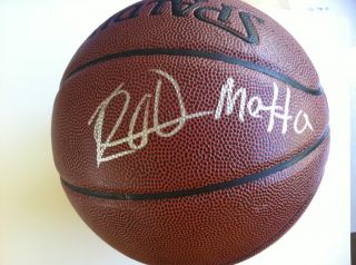 Ron Artest Signed Basketball Metta Inscription Auto Autograph World 