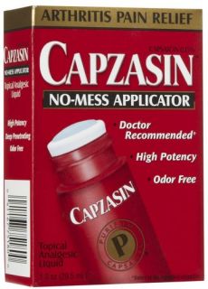 Capzasin Arthritis Pain Relief No Mess Applicator 1 Oz