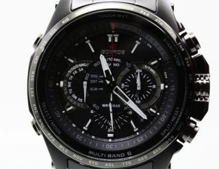 Casio Edifice Black Label Solar Atomic Limited Watch EQWT720DC 1A 