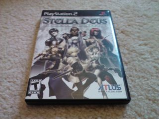 Stella Deus The Gate of Eternity PS2 Atlus RPG