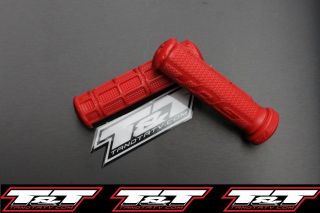 Tag Metals ATV Grip with Glue Yamaha YFZ 450 Red Grips