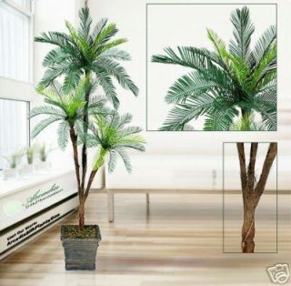 Cycas Triple Head Artificial Palm Tree Silk Plant