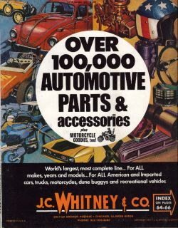 Whitney & Co. Automotive Parts Catalog 1972