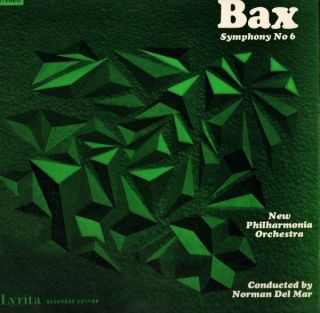 DEL MAR NPO SRCS 35 sir arnold bax symphony no 6 LP PS EX EX near mint 