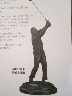 Arnold Palmer Danbury Mint Edition Golf Figurine