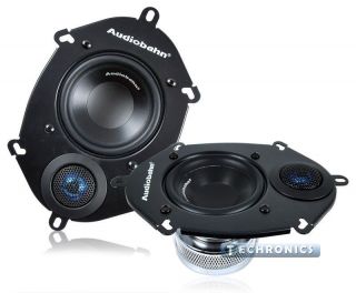 Audiobahn AS57PQ 2yr WARNTY Car 5x7 6x8 200W Speakers Plate Speaker 