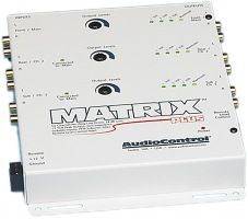 AudioControl Matrix Plus White Car Audio Stereo Six 6 Channel 6CH Line 