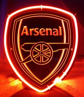 SB185 Arsenal Club Football Team Beer Bar Display Neon Light Sign 