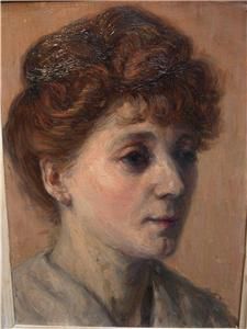 Pierre Auguste Renoir 19th 20thC French Impressionist Portrait Oil 