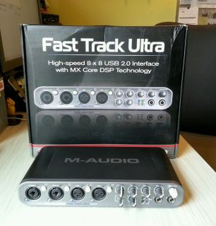 Audio Fast Track Hi Speed USB 99005246900 Sound Card 0612391440510 