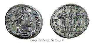 Constantius II Son Constantine The Great Soldiers Chi Rho Military 