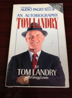 Tom Landry Autobiography by Tom Landry (1990, Audio Cassette)