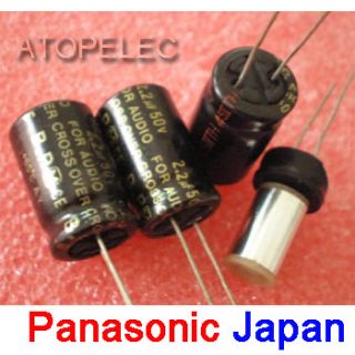 10pcs Panasonic for Audio BP Capacitors 2 2uF 50V