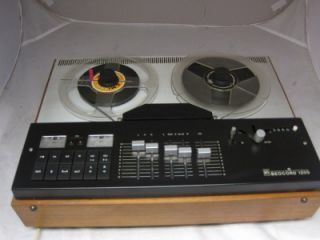 BEOCORD 1200 4 track REEL TO REEL TAPE RECORDER  sound on sound