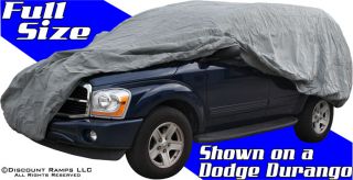 NEW FULL SIZE SUV SPORT UTILITY TRUCK COVER UP TO 20.5 (65186)