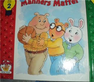 Arthurs Family Values HB Picture Books M Brown Manners Honesty 