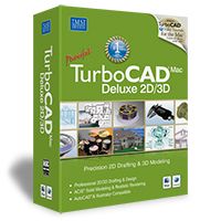   Deluxe 6 Professional CAD Software for The Mac Turbo CAD Design