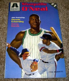 Athletic Comics Featuring Shaquille ONeal Barry Bonds