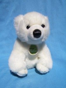 10 Plush Polar Bear Nature Babies Slushy Aurora World
