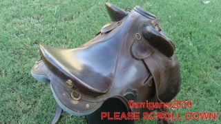 Leather Aussie Saddle Lots of PhotoS