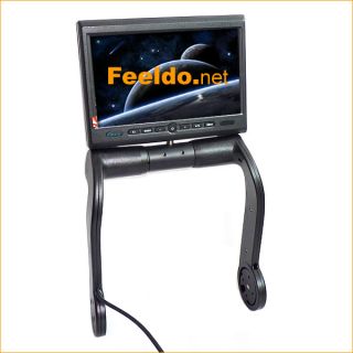 Black Car Screen Central Armrest TFT LCD Monitor