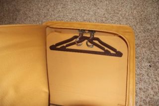   Gold Golden Amelia Earhart Luggage Garment Bag 24x22x10