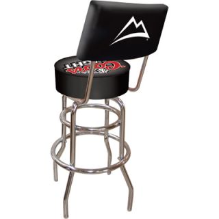 Coors Light Padded Bar Stool with Backrest