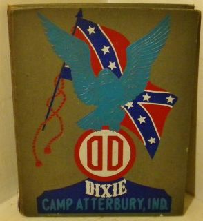 1952 31st Division Dixie Camp Atterbury Ind