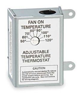 Air Vent Thermostat Attic Fan Control 120 Volt 58070