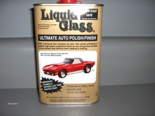 Liquid Glass Ultimate Auto Polish Finish Clear Coat Safe Wax Free Pint 