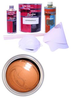 Copper Metallic Acrylic Enamel Auto Paint Kit