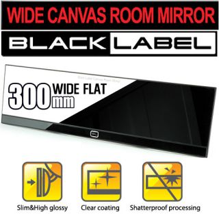   Blacklabel Wide Canvas 300mm Car Auto Rear View Rearview Mirror