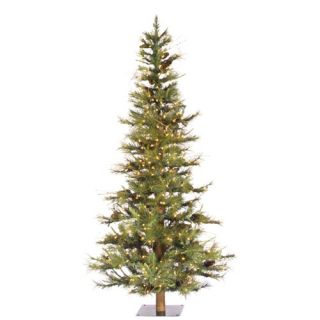 Vickerman Ashland Fir 48 Artificial Christmas Tree with Clear Lights 