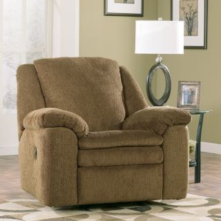 Ashley Rebel Mocha Brown Rocking Recliner Chair Furniture Free 