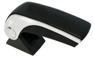 Brand New Chrome Black Vinyl Car Interior Armrest