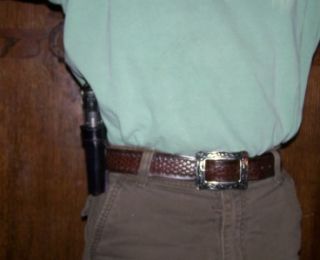 LEATHER HOLSTER FOR RUGER SR9C / SR40C ~HAND MADE~RIGHT HAND DRAW~OWB 