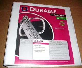 shipping brand new 6 qty genuine avery durable 3 ring view binder 1 5 