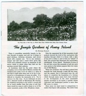 garden of eden avery island louisiana 1940 s tabasco
