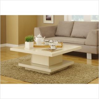 Modernize your home with the Audra Coffee Table. Unique table features 