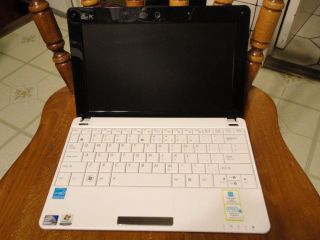 Asus Eee PC 1001P Netbook White Excellent Condition