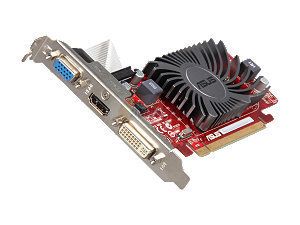 ASUS Radeon HD 5450 512MB 64 bit DDR3 PCI Ex HDMI DVI Low Profile 