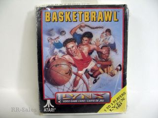 BASKETBRAWL Atari Lynx Game Factory SEALED New in Box Basketball
