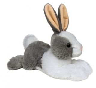 aurora plush white gray rabbit charity easter bunny stuffed animal toy 