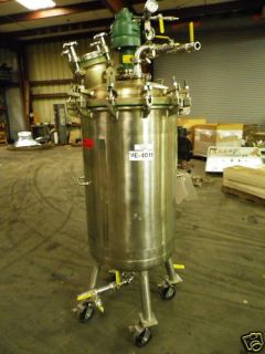 Paul Mueller Reactor Agitator Mixer SS Pressure Vessel