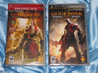 God of War Ghost of Sparta Chains of Olympus PlayStation Portable New 